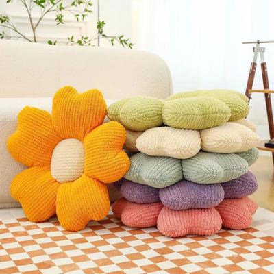Новая дышащая подушка с пятью лепестками цветов Macaron Fresh Home Sofa Декоративная подушка Подушка для обеденного стола Подушка для офисного кресла