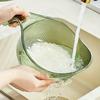 1Pc Multifunctional Drain Basket Drain Bowl Household Sink Vegetable Basin Kitchen Rice Washing Colander Fruit Plate