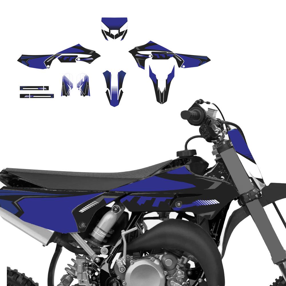 Yamaha YZ65 2018-2023 Внедорожный мотоцикл Полный комплект наклеек