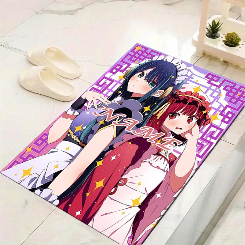 Custom 1Pc Neon Energy Whisperer Rug Office Carpet Indoor Outdoor Entrance Doormat Nonslip Soft And Comfortable Living Room D291533