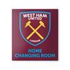 West Ham United FC Официальный знак домашней раздевалки