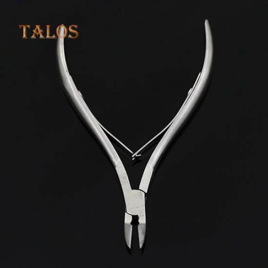 Нержавеющая сталь дизайн ногтей щипцы для кутикулы пальцев маникюрные плоскогубцы резак инструмент