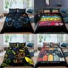 3D Digital Printing Bedding Game Machine Quilt Cover Three-Piece Set