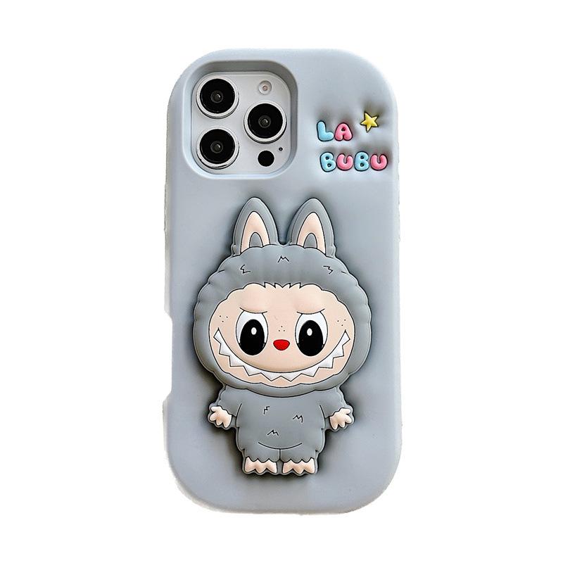 Мультяшный держатель для iPhone 14/13 для 11 Apple 17/16/15 PROMAX Чехол для мобильного телефона 12 Наборов