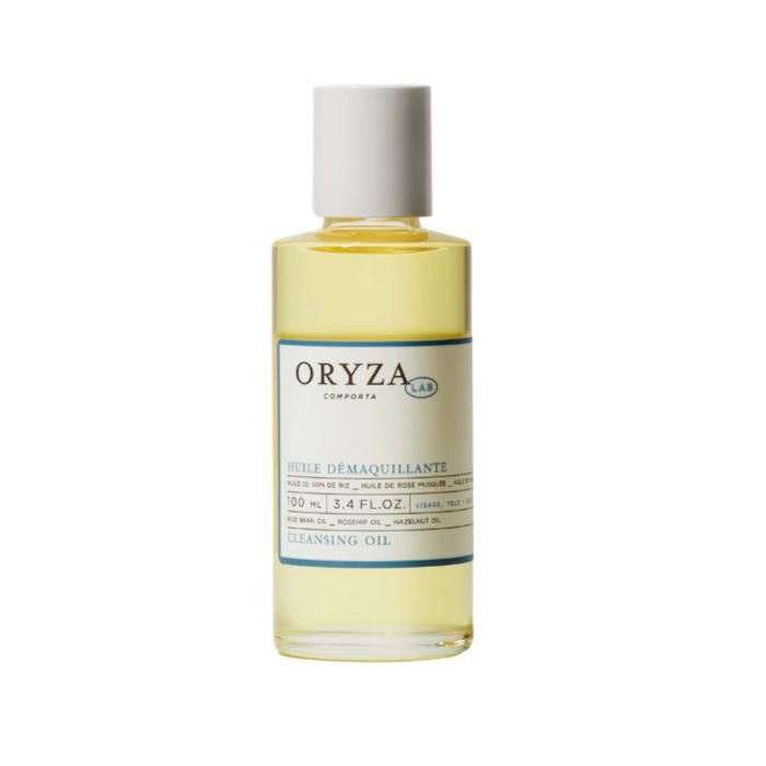 ORYZA - Huile démaquillante100mL Avec De L'Huile De Son De Riz, Rose Musquée Et Noisette