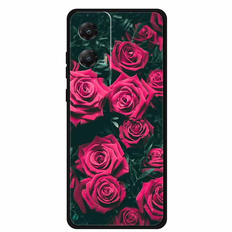 Для Moto G85 5G Чехол ТПУ Животные Мягкий Силикон Задняя Крышка Чехлы Для Телефона Для Motorola Moto E14 MotoG85 Волк Защитный Крутой funda