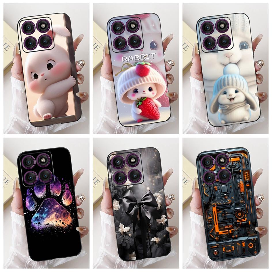 For Motorola Edge 60 Case XT2505-1 XT2505-4 Cool Cartoon Cover Soft Silicone Cases For Moto Edge 60 Pro Edge60 Fusion 60s Bumper
