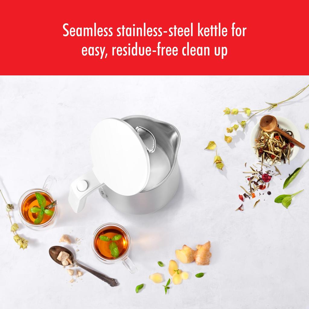 ZWILLING Enfinigy Cool Touch 1 литр электрический чайник беспроводной чайник для горячей воды серебристый и