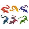 3D Printed Dragon Figurine Movable Joints Chinese Loong Figure Articulated Dragon Model Fidget Toy Desktop Decoration Ornament