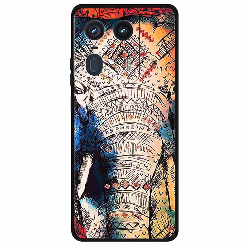 Чехол для Motorola Moto X50 Ultra 5G/Edge 50 Ultra 5G с рисунком, мягкий ТПУ, чехол для мобильного телефона