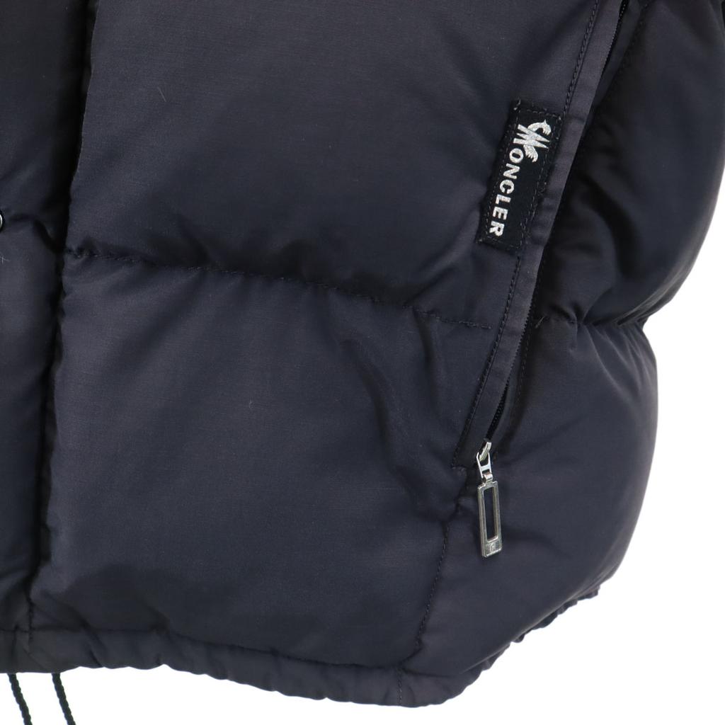 Moncler 80s 90s Old French Down Jacket 90-4 Navy Men's Used