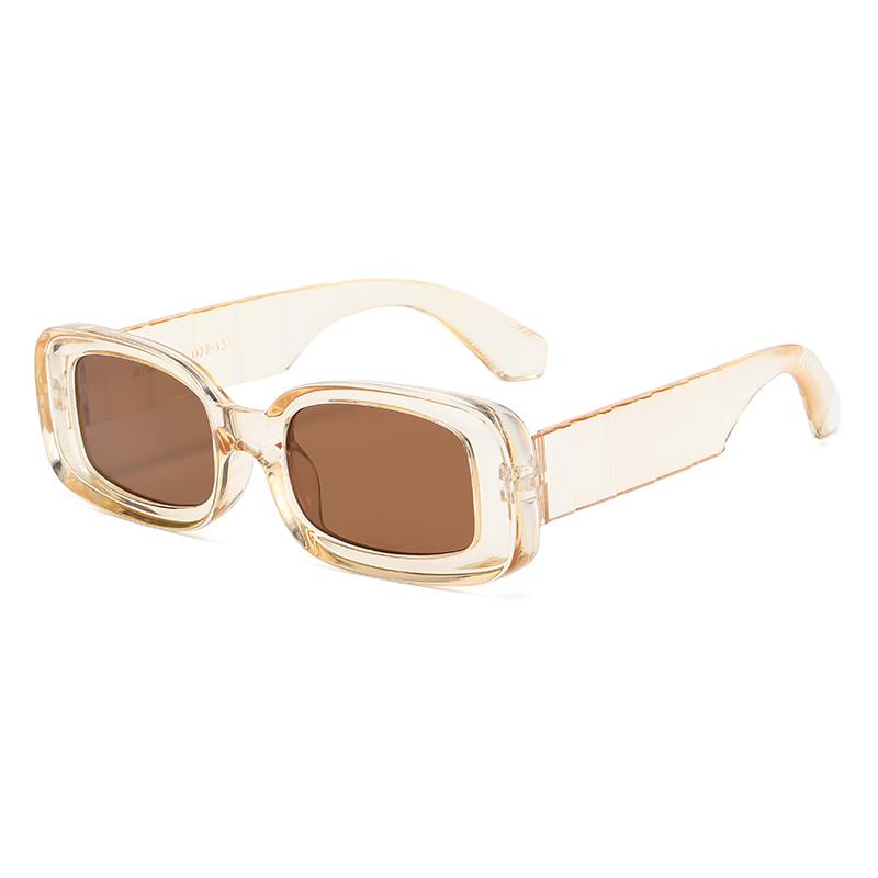 Women Square Colorful transparent Sunglasses Fashion Jelly Color Hip Hop Sunglasses Ladies classic Wild outdoor Shades Rectangle Sun Glasses