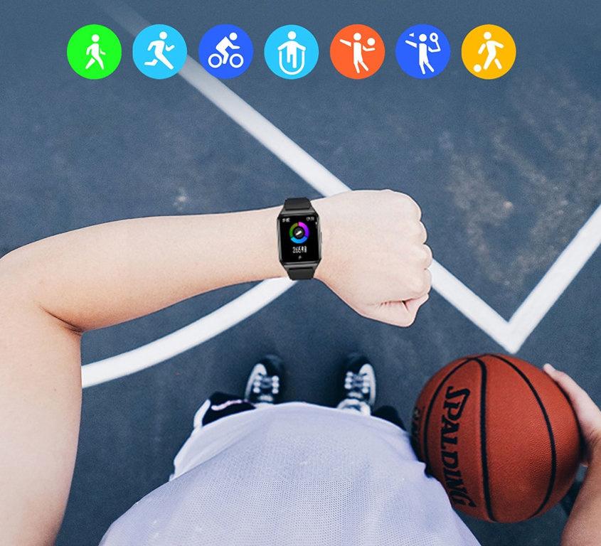 Smartwatch Unisex Rubicon Rnce89 - Wykonywanie Połączeń, Własne Tarcze (Sr035I)