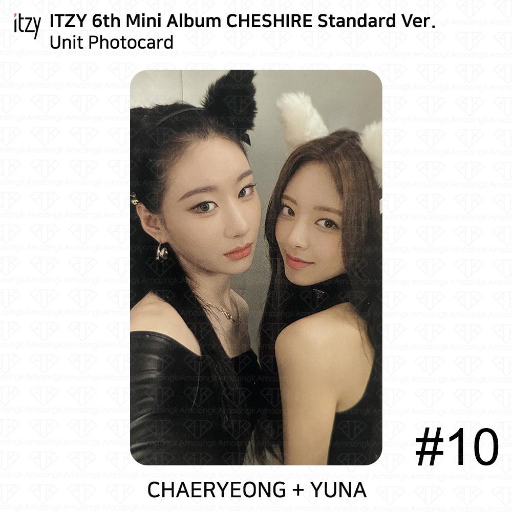 ITZY 6th Mini Album Cheshire Official Photocard Clear Card Neon 4cut Film KPOP