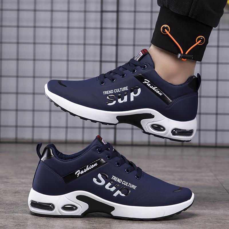 Мужская спортивная обувь, весенняя, новая, студенческая, повседневная, маленькие белые туфли, импортная торговля, большой размер, толстая подошва, молодежная, для бега на открытом воздухе, мужская