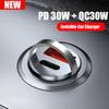 30w Mini Usb C Car Charger Pd Qc 3.0 Super Fast Charging Adapter For Iphone 14 Pro Max 13 12 11 8 Plus Sumsung Ipad Huawei Phone