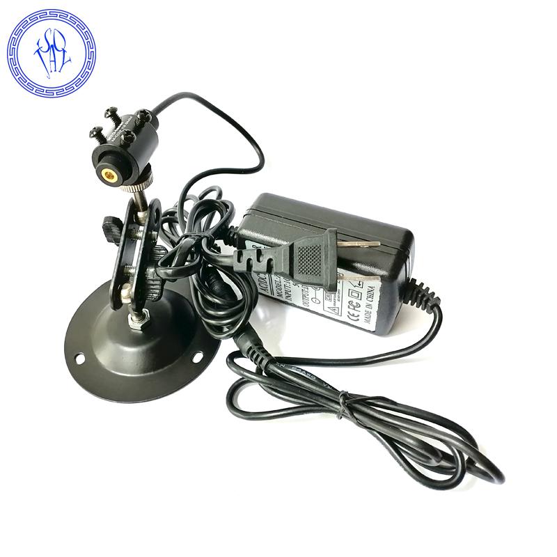 520nm 5mw Cross Line Industrial Applicable Green Laser Module 5V with Adapter