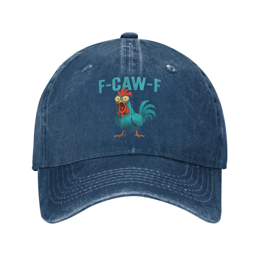 Baseball Cap FCAWF Funny Rooster Chicken Summer Casual Trucker Hat Female Male Design Tennis Skate Hot Sale Snapback Cap