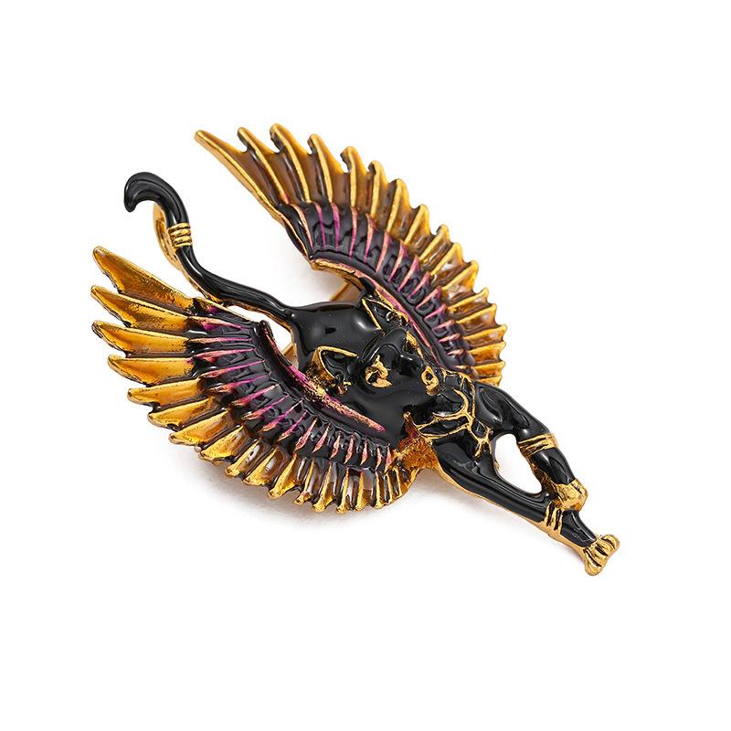 Животное Древний Египет Капающее Масло Т Статуэтка Сфинкс Подарок Брошь