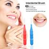 50pcs Interdental Brush Floss Head Tooth Pick Tool Between Teeth Brush Professional Dental Cleaning