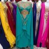 Farasha Gown Dress Moroccan Stylish Abaya Long Hand Work Dubai Islamic Kaftan