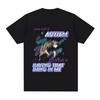 Creative  Wolf Who Can Make Phone Calls Humorous Handsome Simple Casual Tshirt Mens and Womens Luxury Brand Top