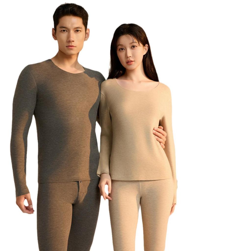 Мужское и женское немецкое термобелье из кашемира и шелка, антибактериальное, теплый костюм для осени/зимы