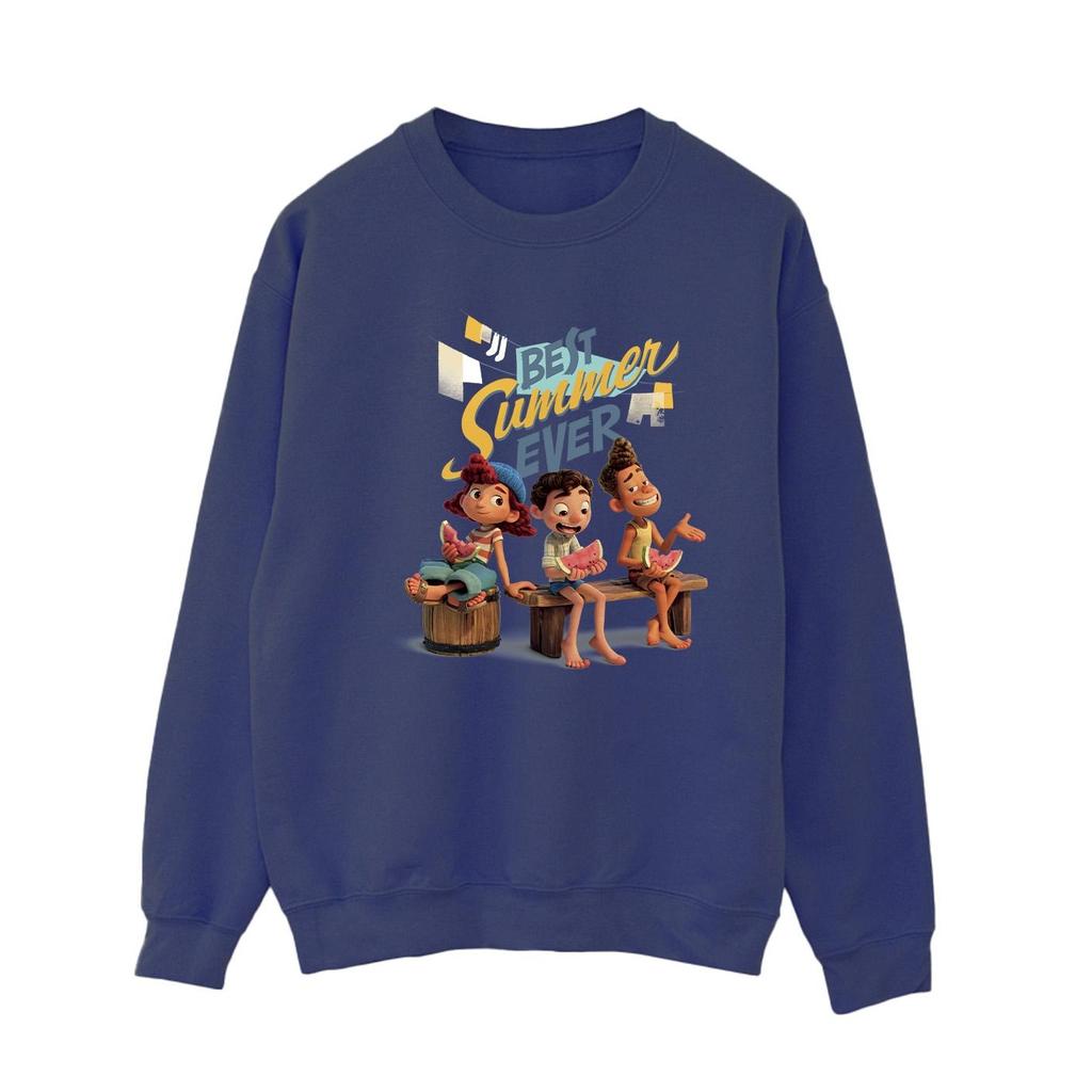 Disney Womens/Ladies Luca Best Summer Ever Sweatshirt