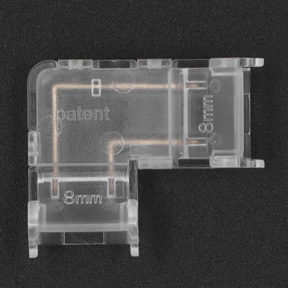 8pcs Transparent COB Connector 8mm COB LED Connector Stable Pin Connector For COB LED Strip Light