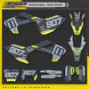 PowerZone Индивидуальный комплект наклеек с графикой команды Для Husqvarna Наклейка 2016 2017 2018 TC FC TX FX FS 2017-19 TE FE 125-450cc