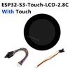 ESP32-S3 Dev Board with 2.8" Round LCD Touchscreen, Sensor, SD, and MP3 Audio