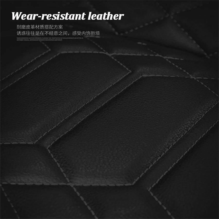 Heavy New Design Luxury Breathable Rhombus Plaid Leather PU Leather 6D Car-styling Auto Universal Car Seat Covers...