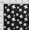 oneOone Cotton Poplin Black Fabric Floral Dress Material Fabric Print Fabric By The Yard 42 Inch
