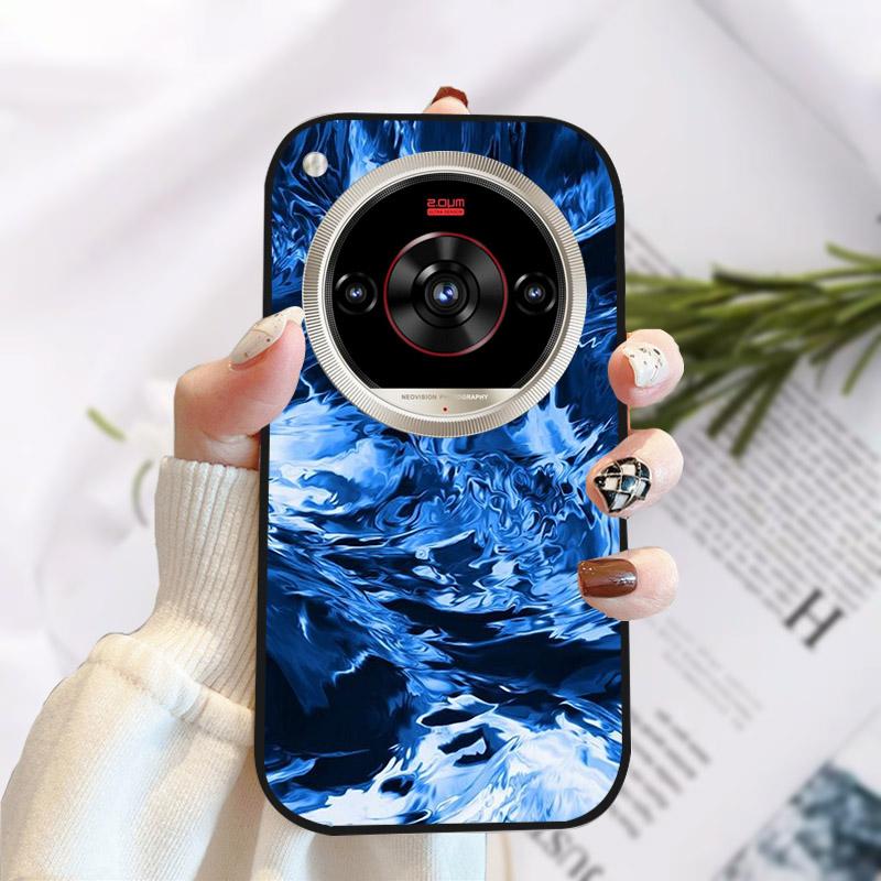 Чехол для ZTE Nubia Focus 2 Ultra Focus2Ultra 5G Z2463N Силиконовый Мягкий ТПУ Задняя крышка телефона Модный Защитный корпус Fundas Coque