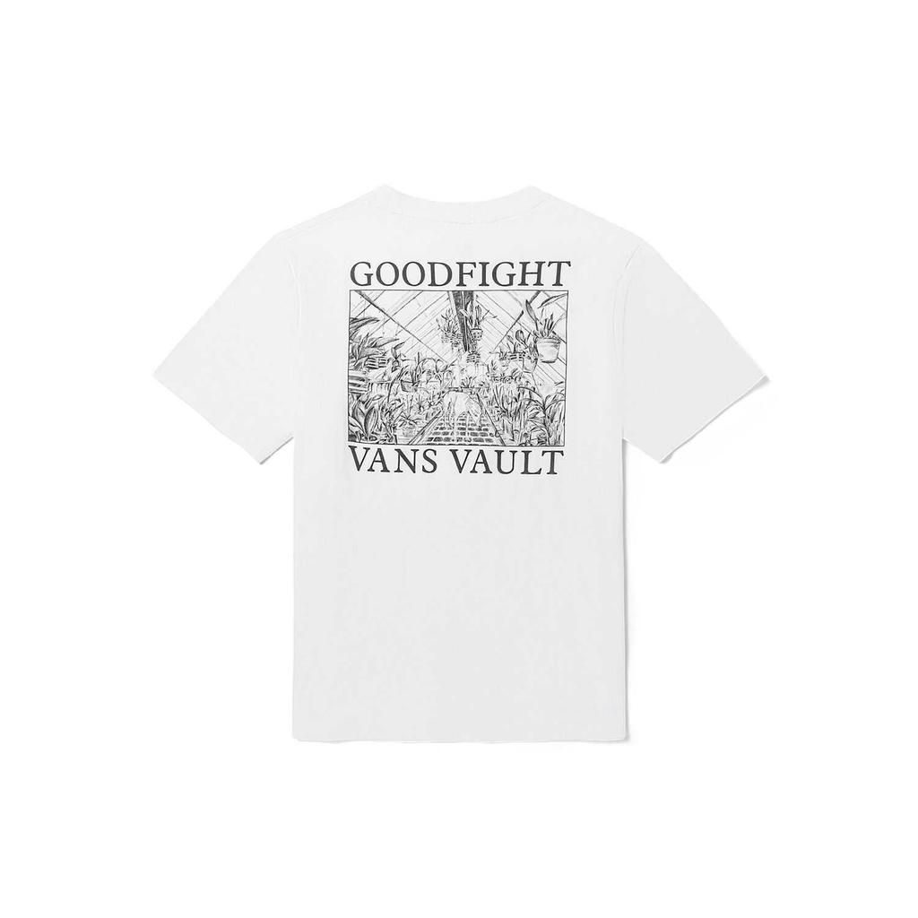 Vans x GOOD FIGHT T Shirt Unisex White VN0A7SQG-WHT