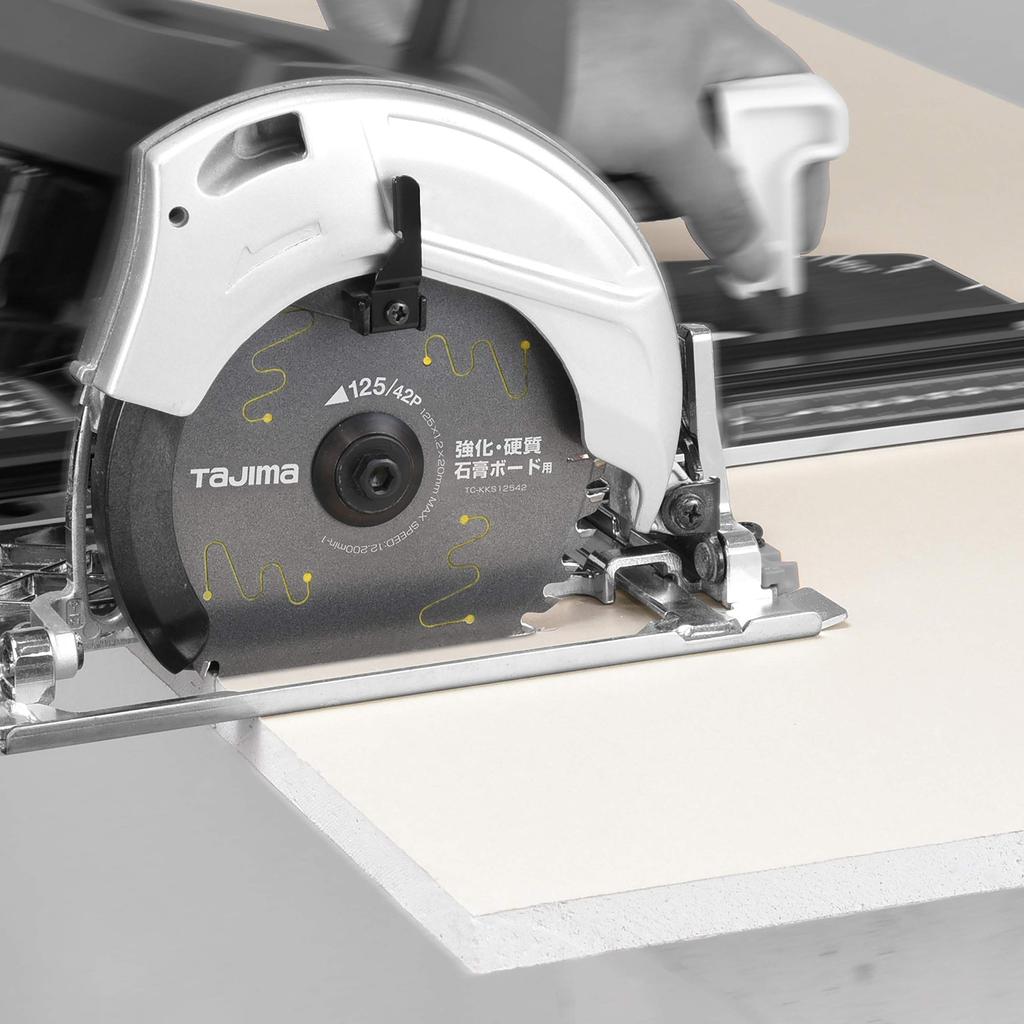 Пила для резки армированного жесткого гипсокартона Tajima 125-42P TC-KKS12542