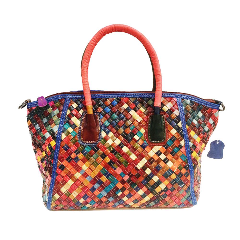 Модная кожаная женская сумка в стиле ретро, ручная работа, цветная сумка-мессенджер