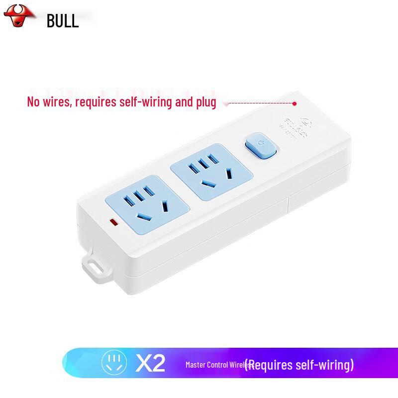 BULL GN-412K 2-Outlet Power Strip