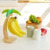 Wooden Tree Banana Holder Home Office Kitchen Countertop Living Room Decorative Fruits Stand Organizer Banana Hanger Storage Rack