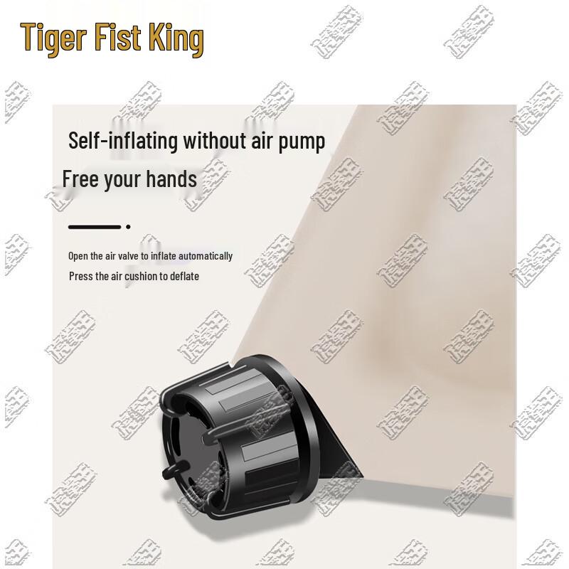 Самозаполняющийся туристический коврик Tiger Fist King для улицы