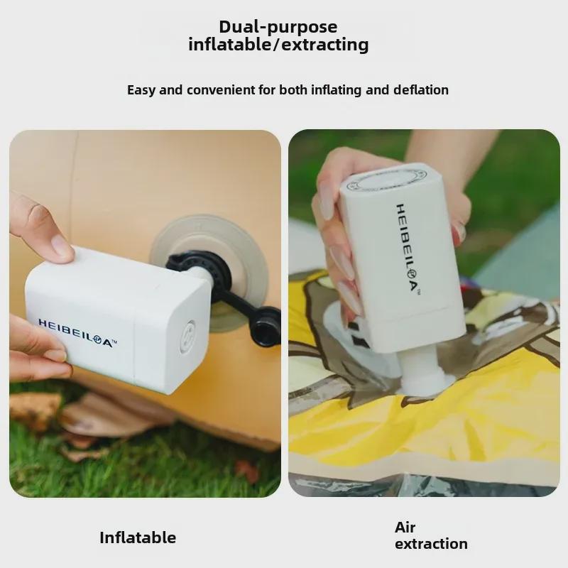 Wireless Electric Air Pump for Outdoor Inflatable Pools & Mattresses