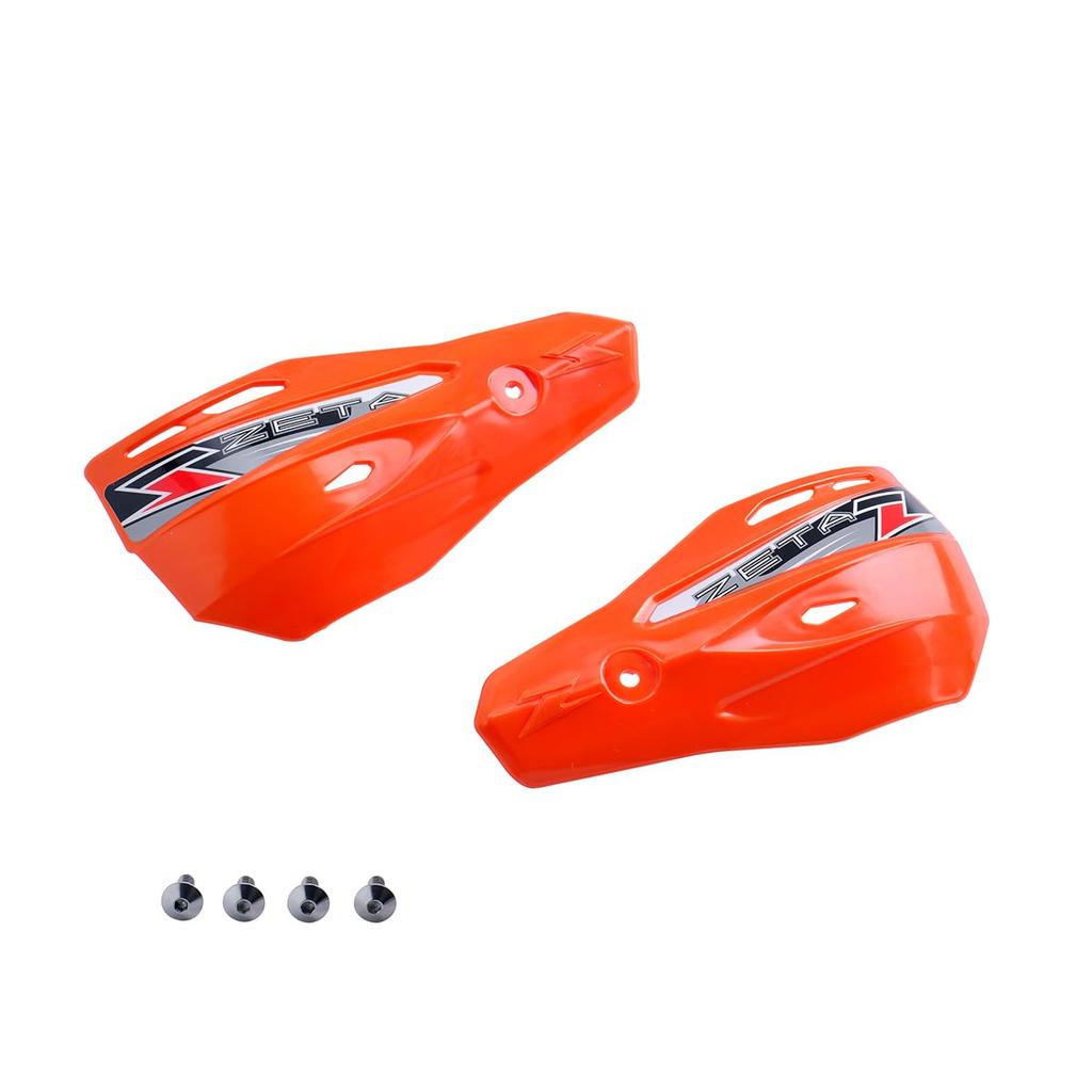 ZETA RACING X2 Защита Оранжевая Совместима с Защитой Рук Armor Компактная Защищает от летящих камней и Подходит для ED-трейла и грязи F5286 деталь -