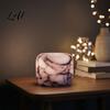 Travel Friendly Lamp Natural Marble Desk Touch Control Rechargeable Lamp Cordless Night Light Wireless Light Dimming Table for Bedroom