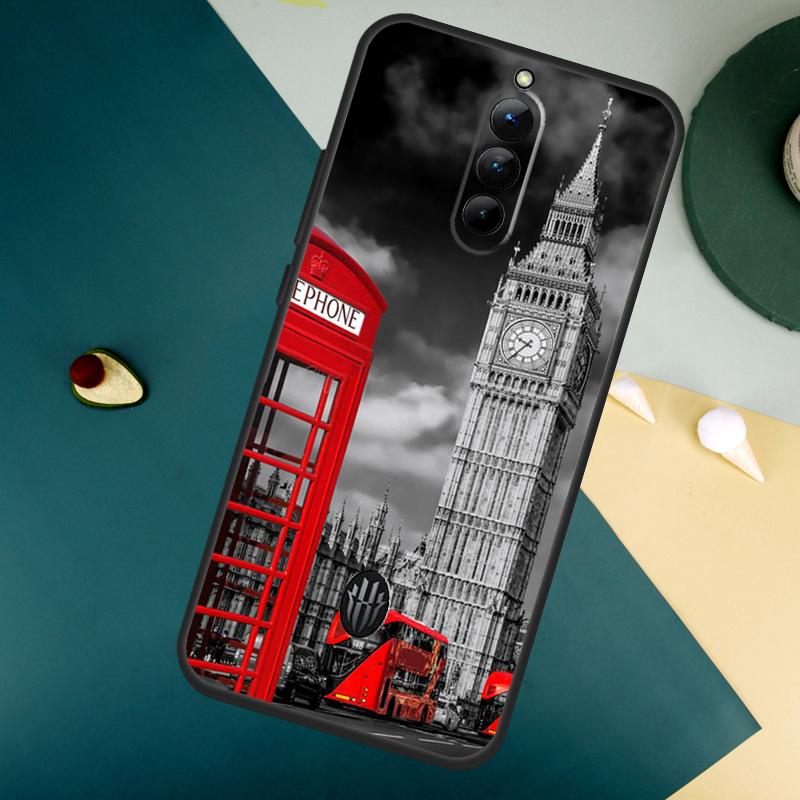 Лондонский Автобус Англия Биг Бен Для ZTE Nubia Red Magic 10 Air 8 9 8S 9S 10S Pro Plus 7 6S 7S Pro Red Magic 11 Pro Plus Чехол