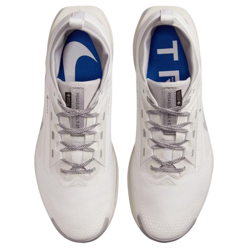 Nike Мужские кроссовки Pegasus Trail 5 GORE-TEX Summit White Light Bone College-Grey HQ7494-100