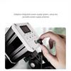 Tri-Color LED Video Light 60W COB Photography Light 2800K-6800K Dimmable with LCD Screen 9 FX Special Effects Fan Control System with Reflector Handl