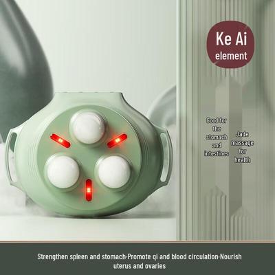 Ке Ай Юань Су Нефритовый Массажер для Живота Штепсель CN (адаптер в комплекте)