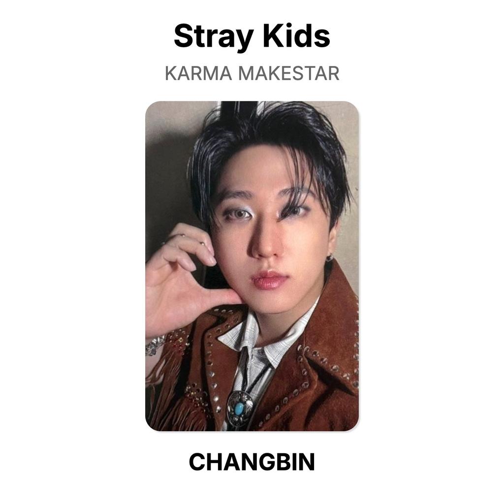 Stray Kids Официальная фотокарточка KARMA MAKESTAR