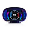 HUD Head-Up Display Tachometer OBD2 + GPS Dual Compatible System, Multi-Car P2, Switchable USB