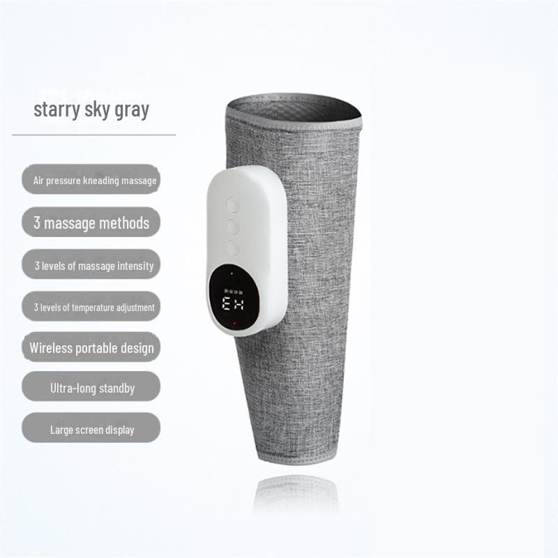 Многофункциональный массажер для ног с горячим компрессом и давлением воздуха для похудения и облегчения боли в икрах